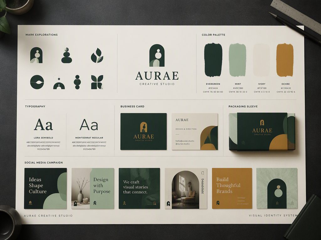 Graphic design work sample